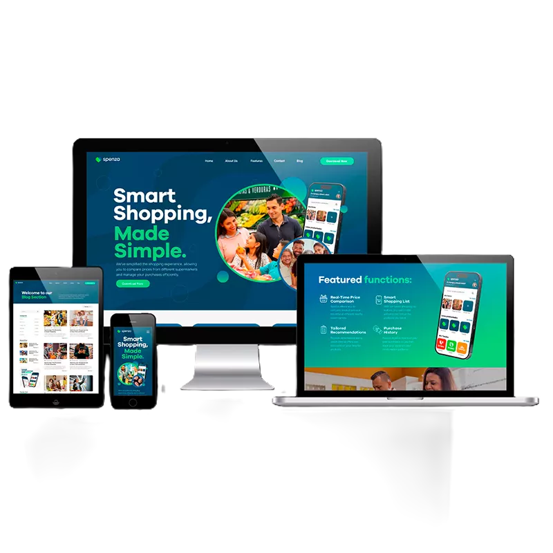 Mockup de Webs Corporativas